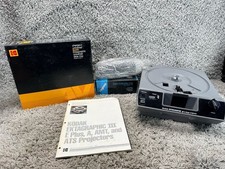 Kodak Ektagraphic III E Plus Slide Projector Bundle with Raynox Zoom Lens