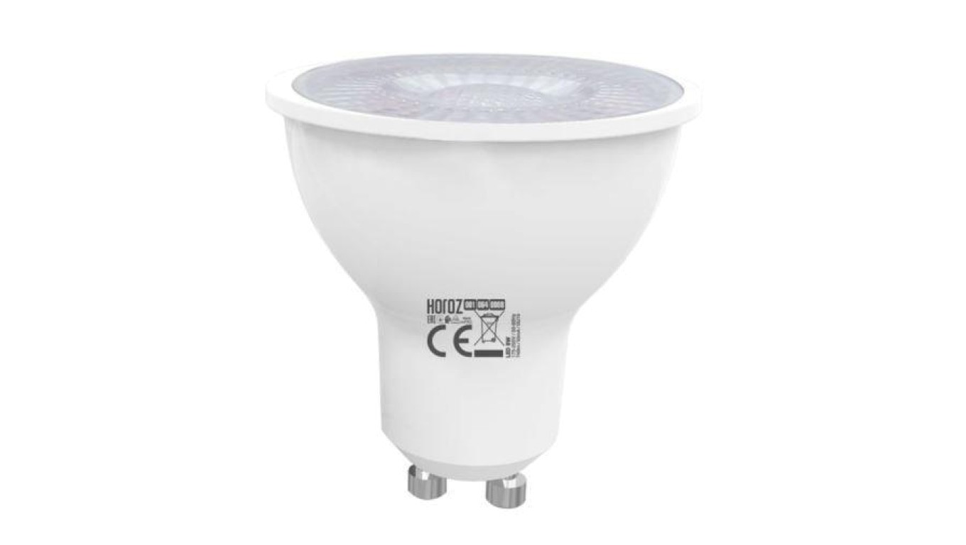 8680985577173 arówka LED 8W GU10 4200K 230V LENS LED BULB Horoz CONVEX-8 WAKS