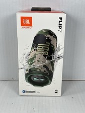 JBL Flip 7 Portable Waterproof Wireless Bluetooth Speaker Camo Sealed NEW