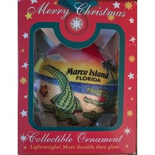NIB Marco Island, Florida Christmas Ornament
