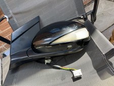 2005 To 2011 Honda Civic Mk8 Passenger Left Black Wing Door Mirror - 7 Wires