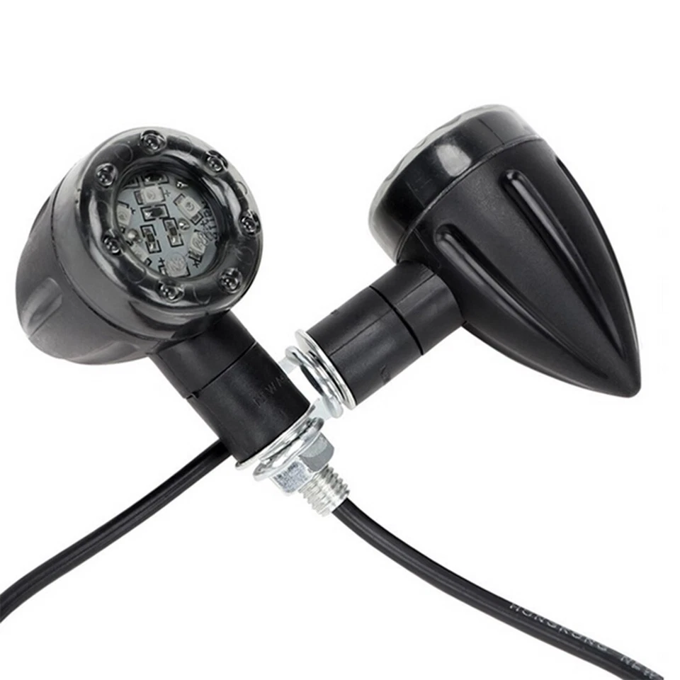 4x Luz LED intermitente para motocicleta Honda Shadow VT 600 700 750 1100 VTX1300 Foto 2 de 4