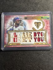 2020 Topps Immaculate Andrew McCutchen 1/1