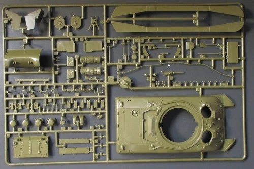 ITALERI 1/35th Scale M4A1 Sherman - Parts Tree B from Kit No. 225