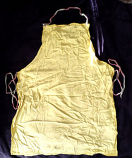 Smock Yellow Cobbler Apron for Art Paint Cooking Cleaning Work Bib Gardening