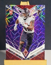 Arnold Ebiketie RC #d/99 PURPLE LAZER 2022 Phoenix #172  Falcons Rookie Card . rookie card picture