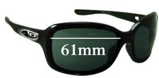 SFx Replacement Sunglass Lenses fits Oakley Urgency OO9158 - 61mm Wide