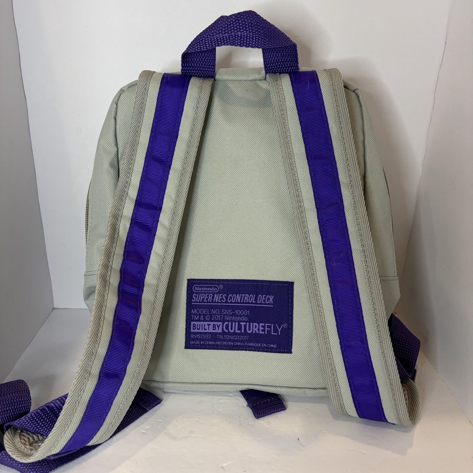 Super Nintendo Game Console Mini Backpack Fabric - image 4