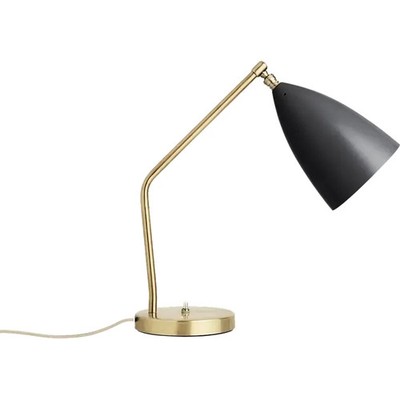 100% AUTH GUBI Grasshopper Table Lamp - Black / Brass