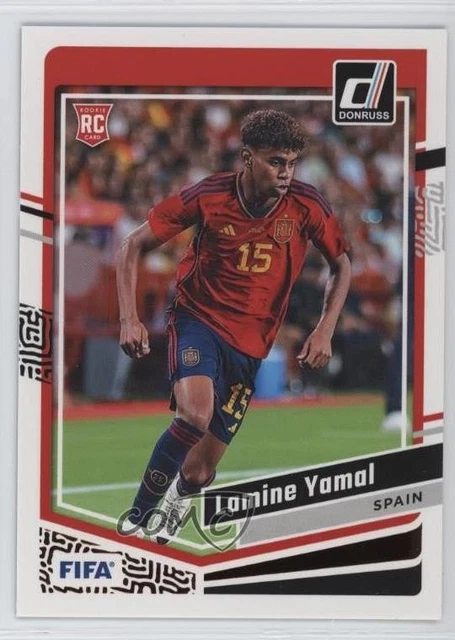2023-24 Panini Donruss FIFA Lamine Yamal #54 Rookie RC