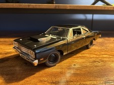 Supercar Collectibles Black 1969-12 Plymouth Roadrunner 440 6bbl Diecast 118