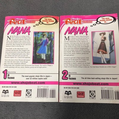 Nana Manga Comics Book English Version Vol.1 Ai Yazawa Used