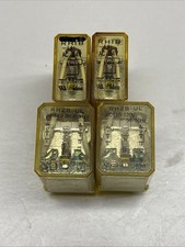 IDEC Lot - 2 RH2B-UL AC24V RELAY 24VAC 50/60Hz  2 RH1B 24 VAC - 4 Total