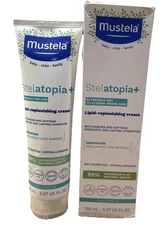 Mustela Stelatopia+ Lipid Replenishing Cream Dry Skin & Eczema  5.07oz -Read