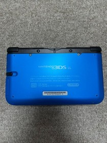 3DS LL XL blue black Japan Nintendo Console Japanese B157