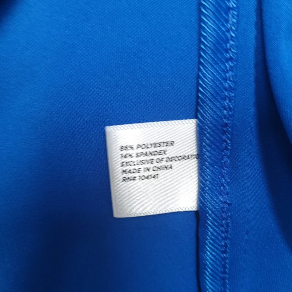 Walter Hagen XL Golf Vest Sleeveless 1/4 Zip Pullover Athletic Blue Mens - Image 4 of 4