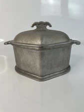 Vintage Guardian Service Ware Aluminum Triangle Roasting Pot W/Lid