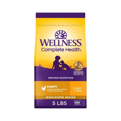 Complete Health Puppy Dry Dog Food, Wholesome Grain Kibble, Natural, Chicken,...
