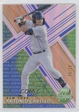 2019 Panini Elite Extra Edition Aspirations Tie-Dye 6/25 Antonio Cabello 1p5