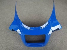 For SUZUKI RG500 RG400 1984-1987 Blue Front Upper Fairing Headlight Cowl Nose