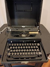 1939 ROYAL TOUCH CONTROL Typewriter w/ORIGINAL CASE Vintage Portable thumbnail