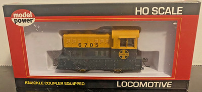   Model Power HO ATSF Porter Hustler #96705 Knuckle Couplers NIB - SW