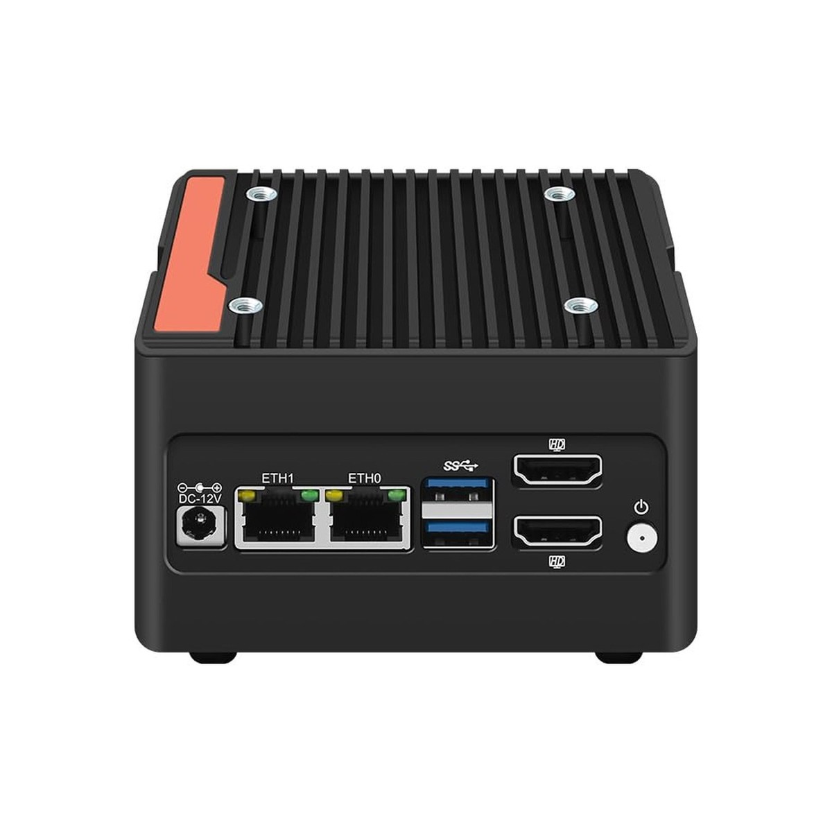 N355 Mini PC 4-Bay NAS Server Pocket Host X86 P6 Lake-N355