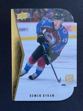2020-21 Upper Deck Rookie Tribute Die Cuts - Bowen Byram (RC) #RDT-14 Avalanche