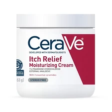 Itch Relief Moisturizing Cream, Soothes Itching Caused by Eczema, Dry Skin 16 oz