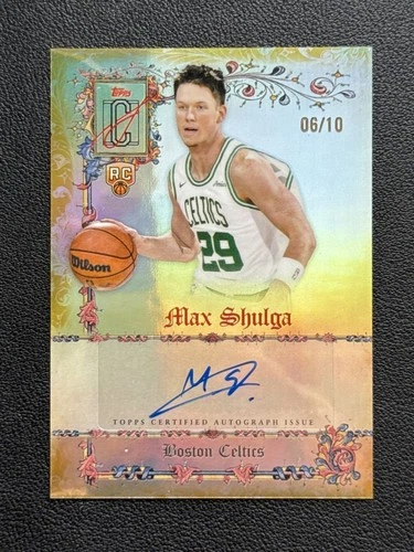 2025 Topps Signature Max Shulga Gold (RAW)