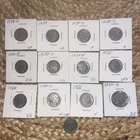 Lot of (13) BUFFALO  Head Nickels Coins Assorted Years
