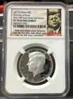 2019-S SILVER KENNEDY 50c FIRST .999 SILVER HALF DOLLAR PF70UCAM FDOI