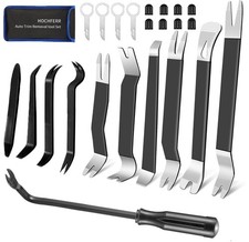 Hochferr Metal Trim Removal Tool 24 PCS Automotive Tools Car Kit black