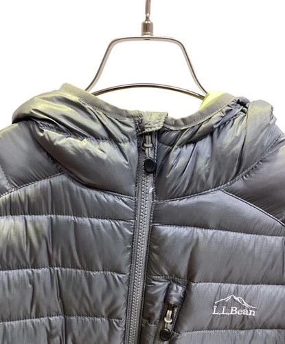 L.L.Bean Outdoor Puffer Jacket Men's Size XL Gray/Yellow image 3
