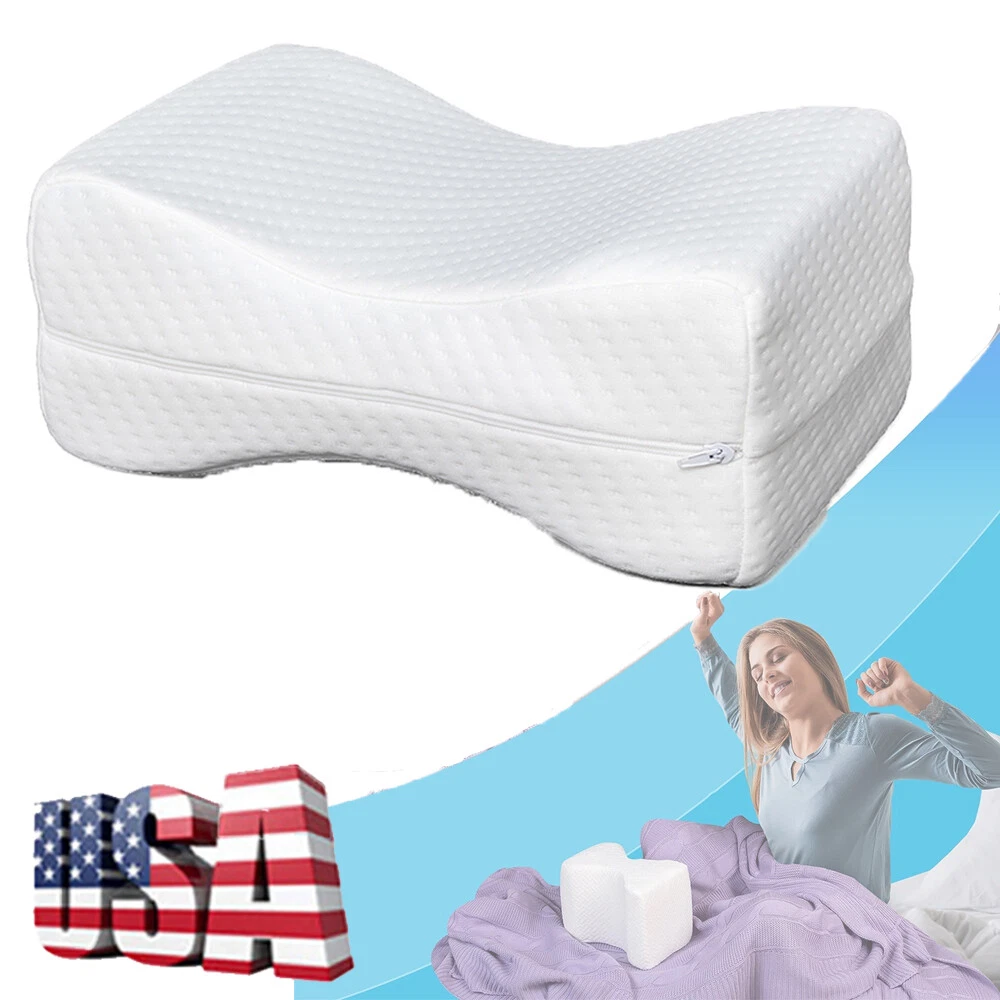 Knee Pillow for Side Sleepers Memory Foam Pillows Hip Joint Surgery Pain  Relief