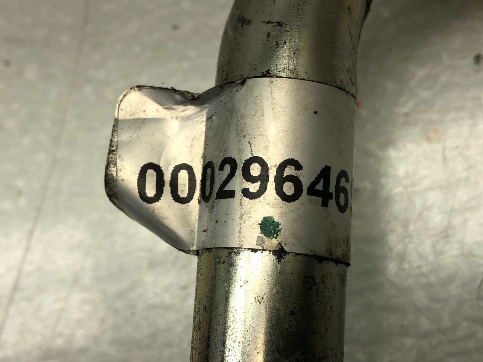2014-2019 MASERATI GHIBLI SQ4 3.0L V6 ENGINE COOLANT HOSE TUBE LINE OEM.