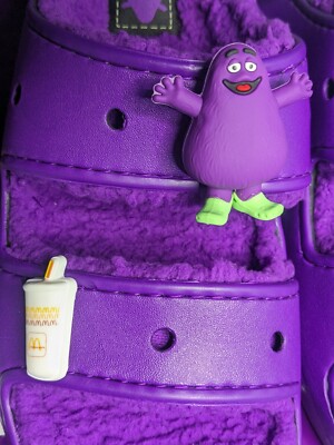 Size 9M 11W Unisex Crocs x McDonald display picture 3