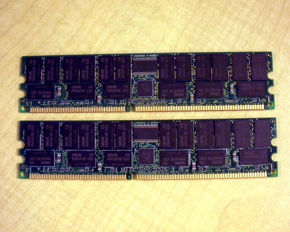 Sun X9252A 2GB 2 x 1GB DDR333 DIMM 370-6644 - Image 2 of 2