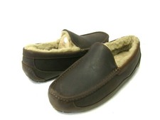 UGG ASCOT MEN SLIPPER LEATHER COGNAC US 12 /UK 11 /EU 45