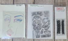 Mixed Brand Stamp Sets Lot Of 3 Jane Davenport Simon Says Stamp Scrapbooking