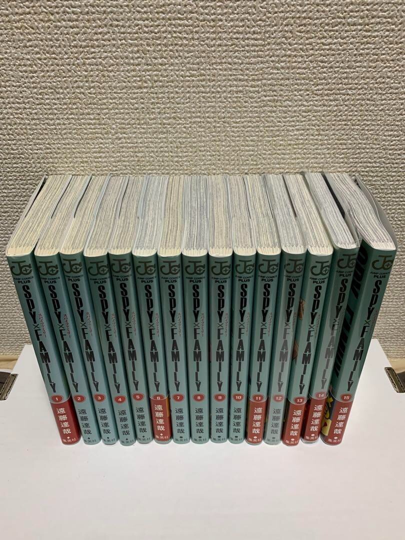 SPY×FAMILY 1〜15+ファンブック+小冊子　全巻初版帯付き　特典付き SPY×FAMILY 1〜15+ファンブック+小冊子 全巻初版帯付き 特典付き