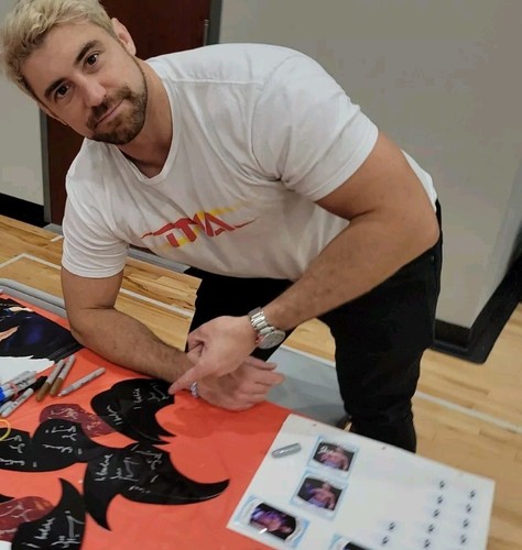 Raro pick chitarra concerto Joe Hendry logo wrestling I Believe In TNA Nxt Star - Foto 2 di 2