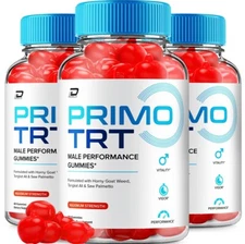 (3 Pack) Primo TRT Gummies for Men – PrimoTRT Male Gummy All-Natural Reviews