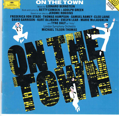 Bernstein: On the Town (CD, 1993, Deutsche Grammophon) Tyne Daly/Cleo Laine/Live