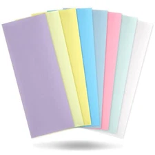 Lapping Microfinishing Film With Psa Set Of 8 Polishing Sheets 4.25 X 11 For
