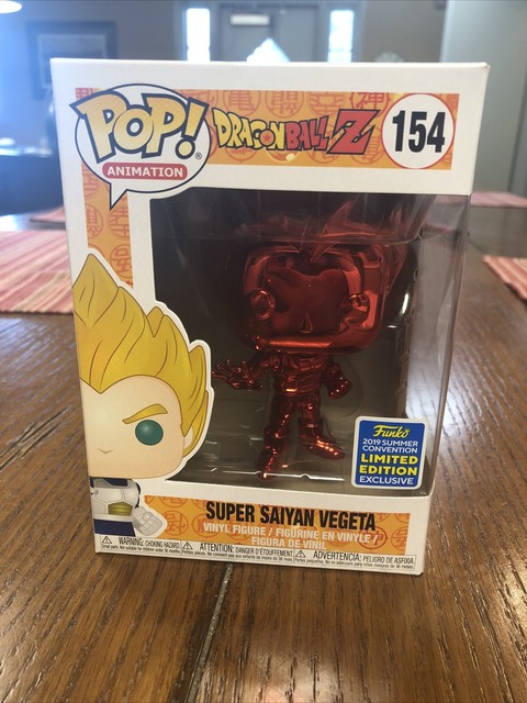 super saiyan vegeta pop red chrome