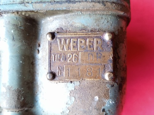 CARBURATORE WEBER TIPO 22DR FIAT BALILLA - Imagen 2 de 6