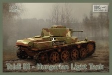 Tanque ligero húngaro IBG Models 1/72 TOLDI III de la Segunda Guerra Mundial