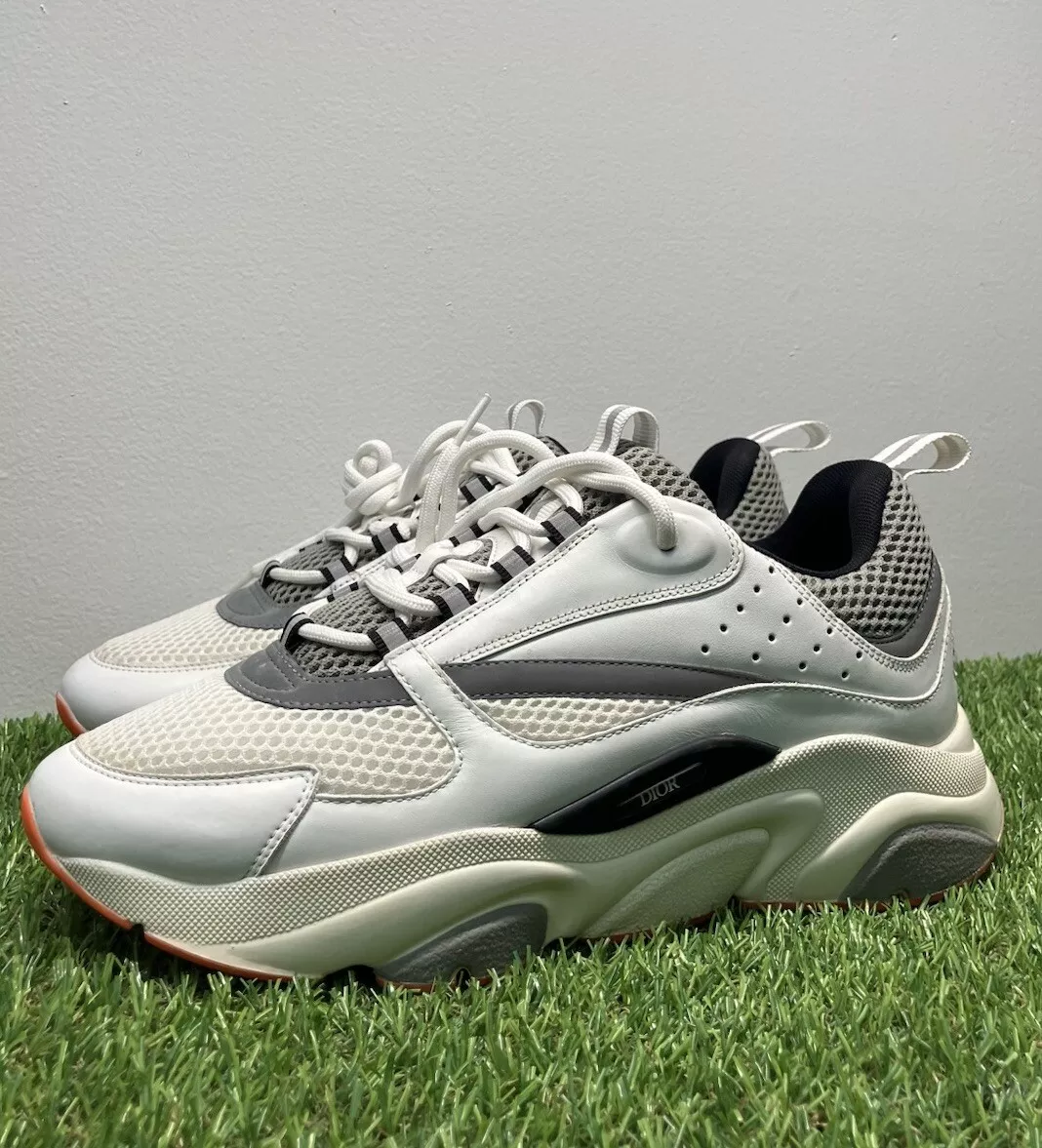 Taille 41 (US 8)   Baskets Dior B22 « Blanc, Orange »   BON ETAT