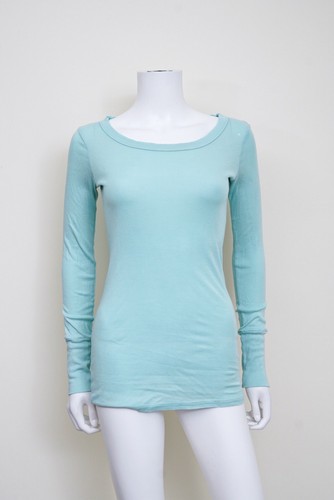 Michael Stars Women's Legacy Supima Tee with Raw Edge